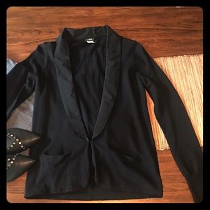 J. Crew Black Women's Cardigan Sweater Blazer XS